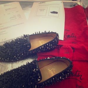Used Christian Louboutin Dandy Pik Pik Flat